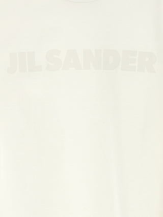 Jil Sander White Cotton Long Sleeve T-Shirt