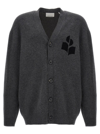 Isabel Marant Gray Cotton Cardigan