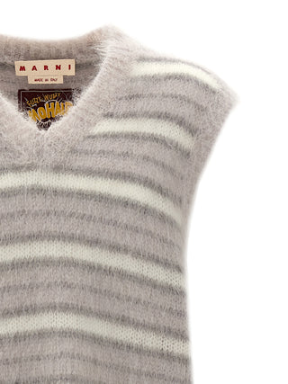 Marni Gray Mohair Sweatshirt