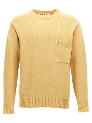 Marni Bicolor Wool Cardigan