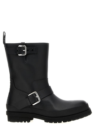 Stella McCartney Black Polyester Ankle Boots