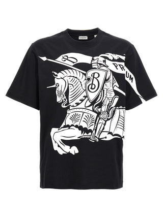 Burberry Bicolor Cotton T-Shirt