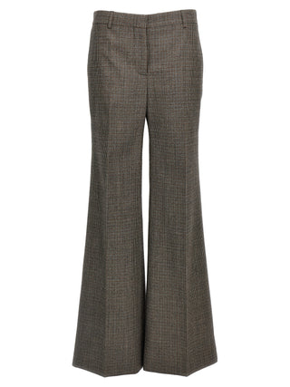Stella McCartney Gray Wool Flared Pants
