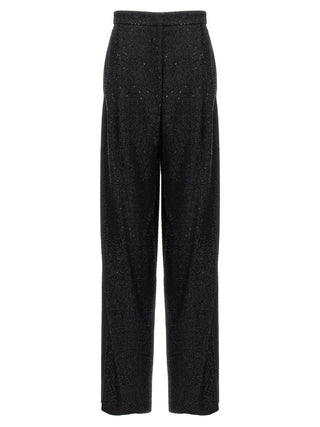 Max Mara Black Viscose Dress Pants