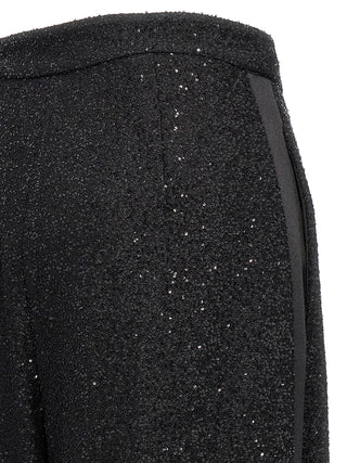Max Mara Black Viscose Dress Pants