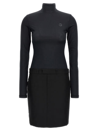 Coperni Black Polyester Short Dress