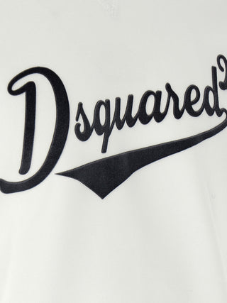 Dsquared² White Cotton Sweatshirt