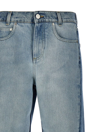Stella McCartney Blue Cotton Jeans Denim
