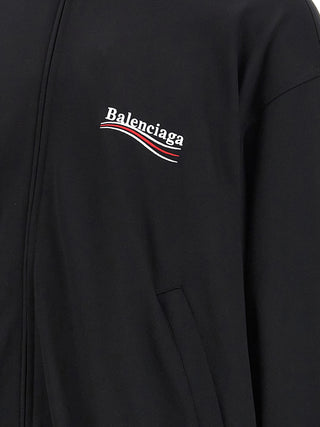 Balenciaga Black Polyamide Sweatshirt