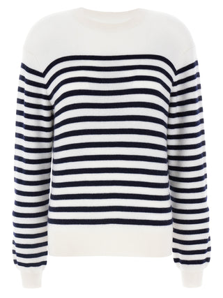 Khaite Bicolor Cashmere Cardigan