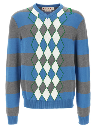 Marni Multicolor Cotton Cardigan