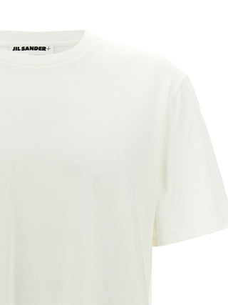 Jil Sander White Cotton T-Shirt