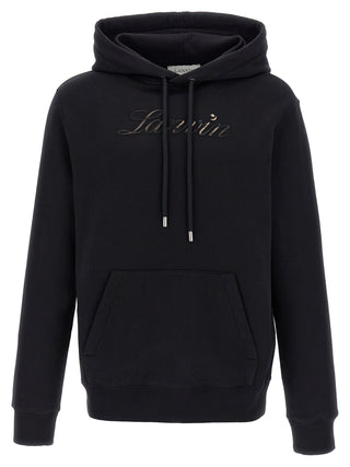 Lanvin Black Cotton Sweatshirt