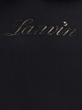 Lanvin Black Cotton Sweatshirt