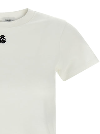 Alexander McQueen White Cotton T-Shirt