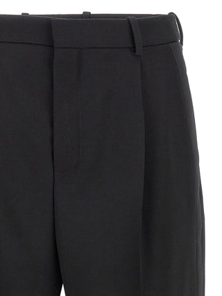 Saint Laurent Black Wool Dress Pants