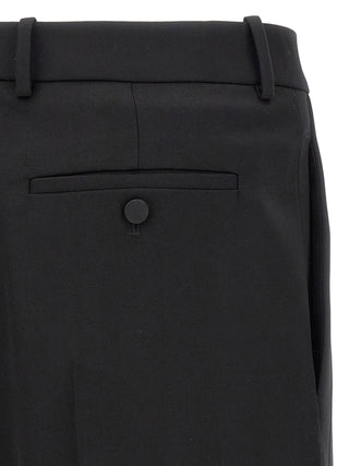 Saint Laurent Black Wool Dress Pants