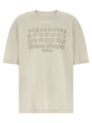 Maison Margiela Beige Cotton T-Shirt