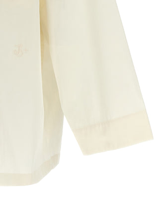 Jil Sander Embroidered Poplin Shirt