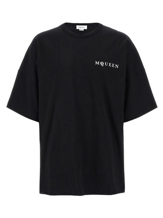 Alexander McQueen Bicolor Cotton T-Shirt