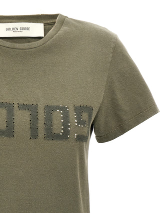 Golden Goose Bicolor Cotton T-Shirt