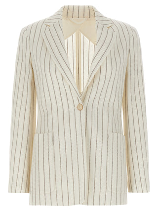 Max Mara Jadi Cotton-Linen Blazer