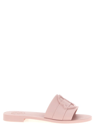 Moncler Multicolor Elastane Slides