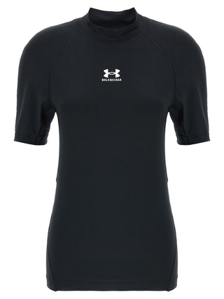 Balenciaga Black Polyester T-Shirt