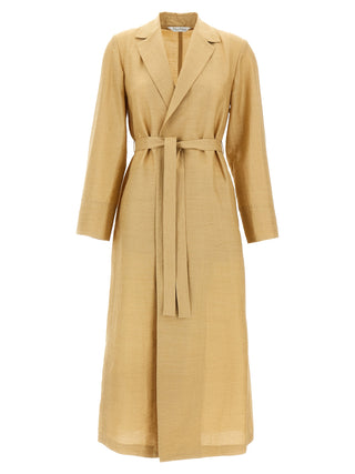 Max Mara Meandro Linen-Silk Coat