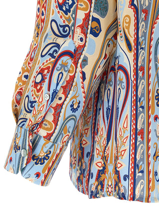 Etro Multicolor Viscose Blouse