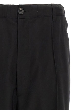 Marni Black Virgin Wool Casual Pants