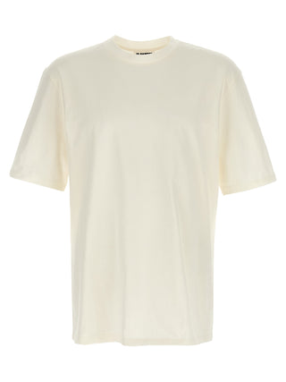Jil Sander White Cotton Long Sleeve T-Shirt
