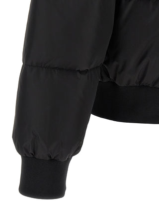 Dsquared² Black Polyamide Bomber