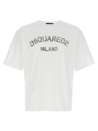 Dsquared² White Cotton T-Shirt
