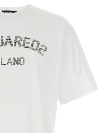Dsquared² White Cotton T-Shirt