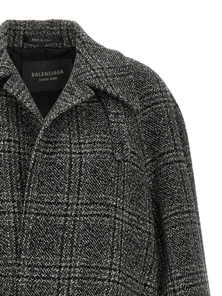 Balenciaga Black Wool Coat