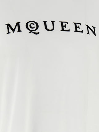 Alexander McQueen Bicolor Cotton T-Shirt