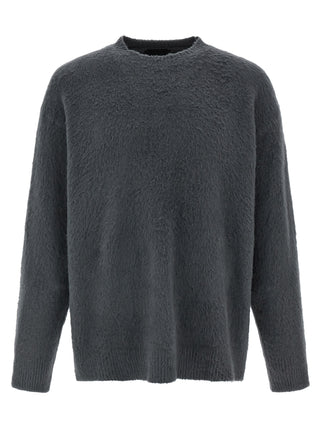 Roberto Collina Gray Cotton Cardigan