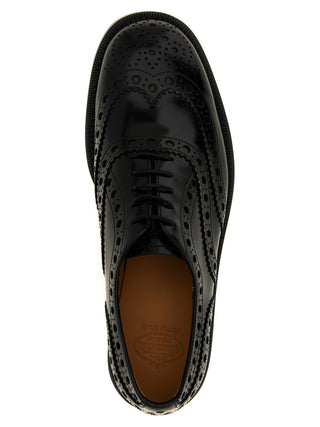 Church's Black Calfskin Oxfords And Derbies