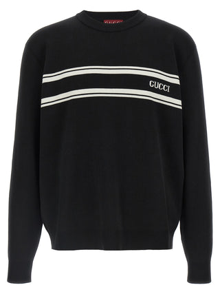 Gucci Bicolor Wool Cardigan