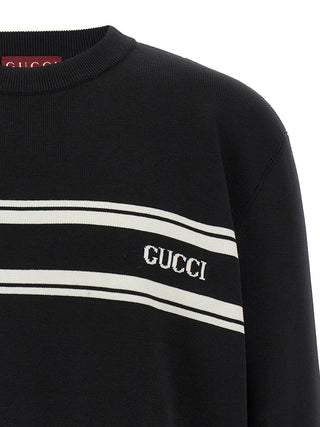 Gucci Bicolor Wool Cardigan