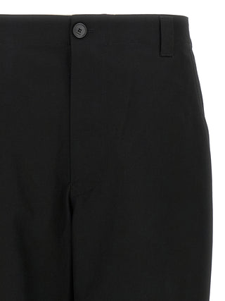 Gucci Black Cotton Casual Pants