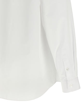 Gucci White Cotton Blouse