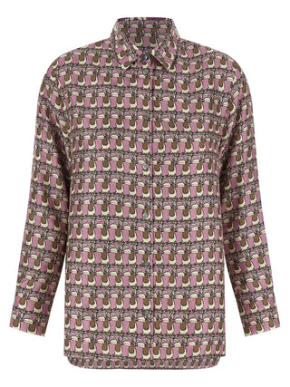 Max Mara Times Reversible Silk Shirt