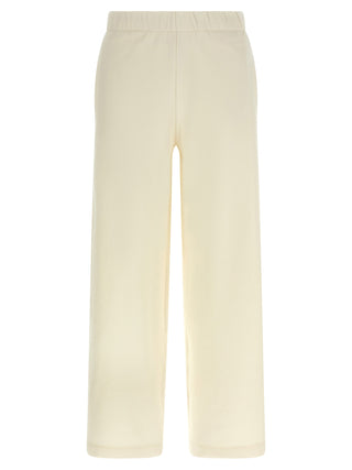 Max Mara White Silk Casual Pants
