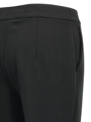 Max Mara Black Viscose Casual Pants