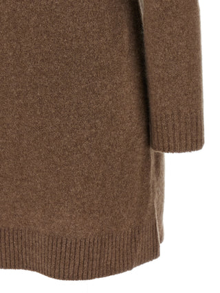 Max Mara Gray Cashmere Short Dress