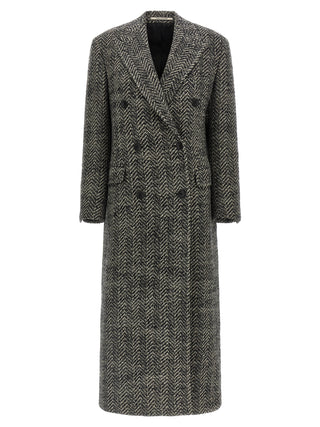 Tagliatore Multicolor Wool Coat