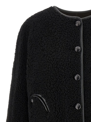 Blazé Milano Black Lamb Leather Shell Jacket