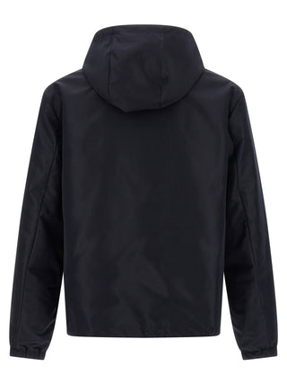 Fendi Blue Polyester Shell Jacket